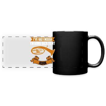 Tenorhorn Brass Instrument Orchestra - Panorama-Tasse farbig - Schwarz - Vorne