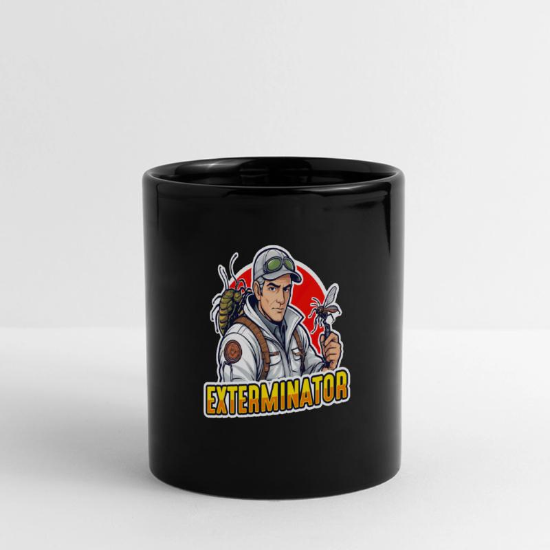 Pest Control Exterminator Pest Control Worker Full Colour Panoramic Mug