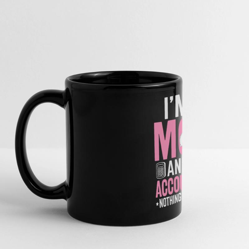 Ich bin eine Mutter und ein Buchhalter Lustige Mutter CPA Panorama-Tasse farbig