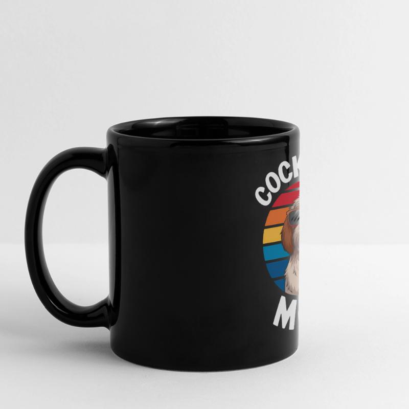 Cockapoo Spruch Mama Lustiges Cockapoo Geschenk Panorama-Tasse farbig