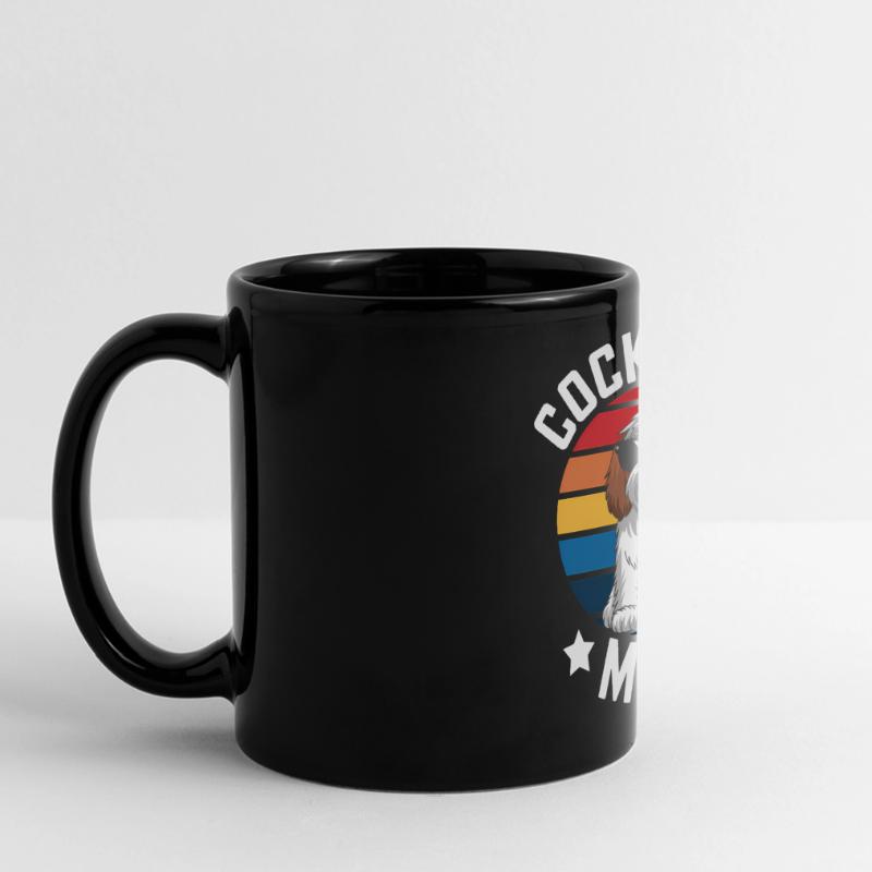 Cockapoo Spruch Mama Lustiges Cockapoo Geschenk Panorama-Tasse farbig