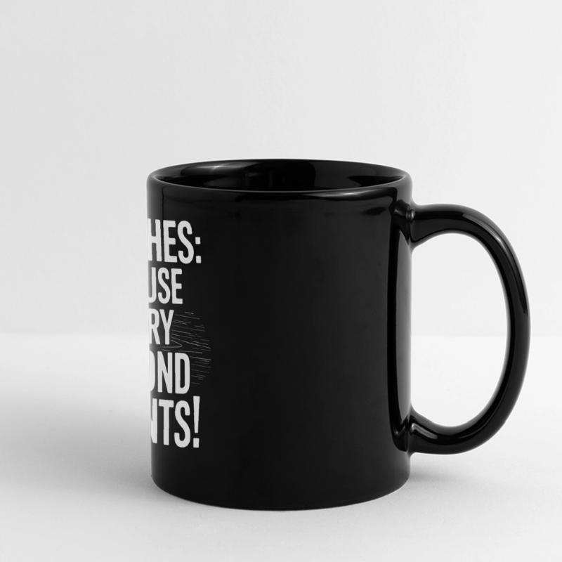 Montres : Parce que chaque seconde compte ! Mug panoramique uni