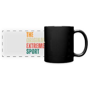 LE SPORT EXTRÊME ORIGINAL Sports Logging - Mug panoramique uni - noir - Devant