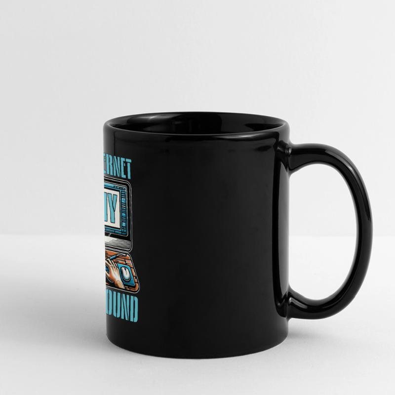 Codeur : Internet est mon terrain de jeu Développeur web Mug panoramique uni