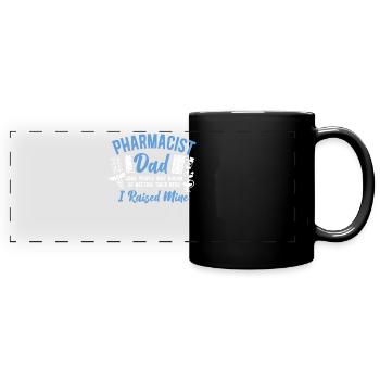 Pharmacy Tech Technician - Full Colour Panoramic Mug - black - Front