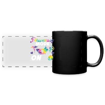 Pharmacy Tech Technician - Full Colour Panoramic Mug - black - Front