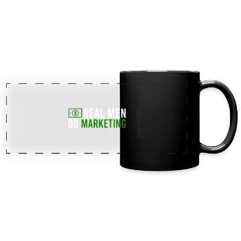 Money, Currency - Full Colour Panoramic Mug - black - Front