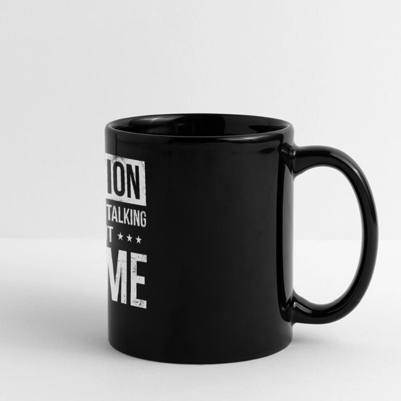 Caution Can Start Talking About Anime Full Colour Panoramic Mug