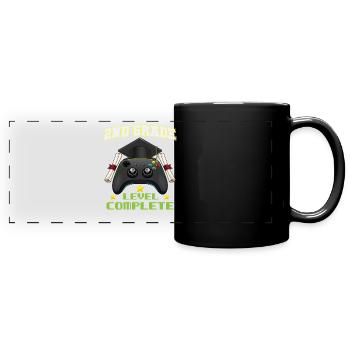 2nd Grade Level Complete Elemenatary Graduation - Full Colour Panoramic Mug - black - Front