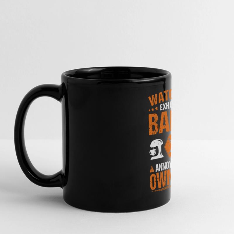 Bäcker Backen Bäckerin Bäckerei Baker Baking Panorama-Tasse farbig