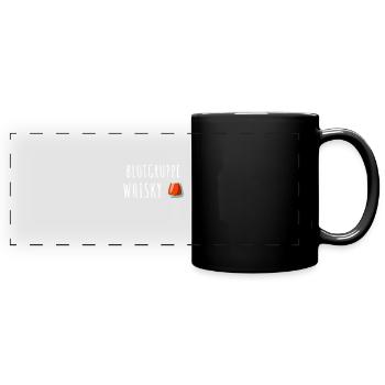 Blutgruppe Whisky| Scotch Whisky Trinker - Panorama-Tasse farbig - Schwarz - Vorne