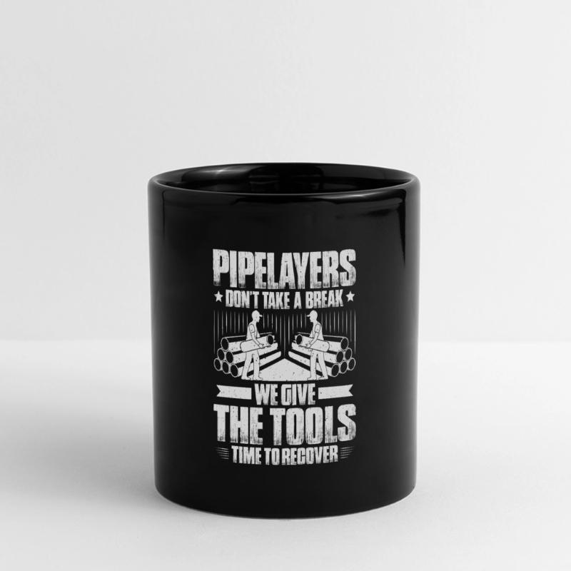 Pipeline Constructor Pipeline Construction Pipelayer Full Colour Panoramic Mug
