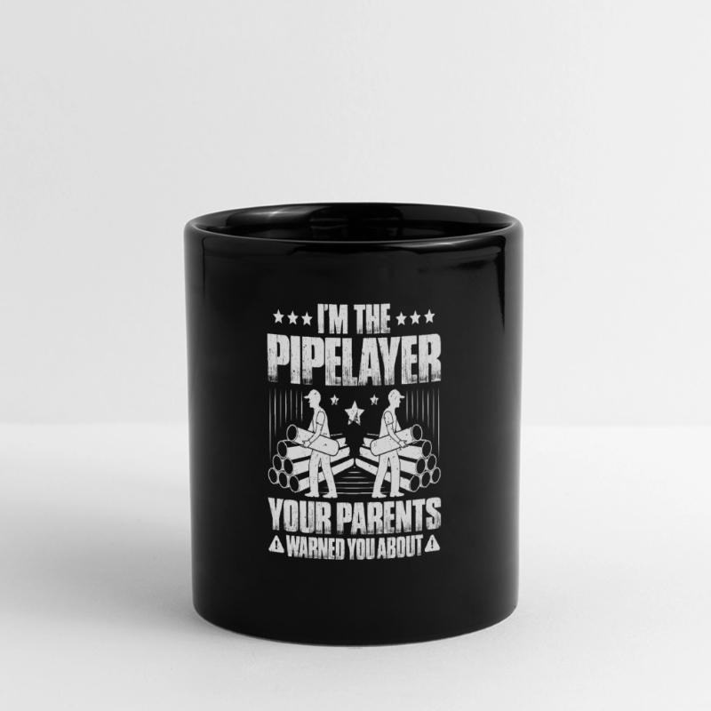Pipeline Constructor Pipeline Construction Pipelayer Full Colour Panoramic Mug
