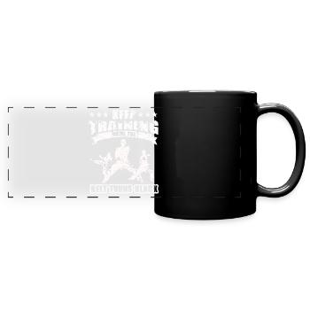 Keep Training Until The Belt Turns Black - Full Colour Panoramic Mug - black - Front