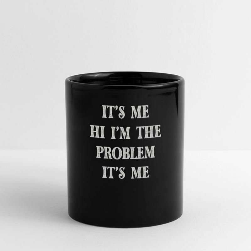 Ich bin's, hallo, ich bin das Problem Panorama-Tasse farbig