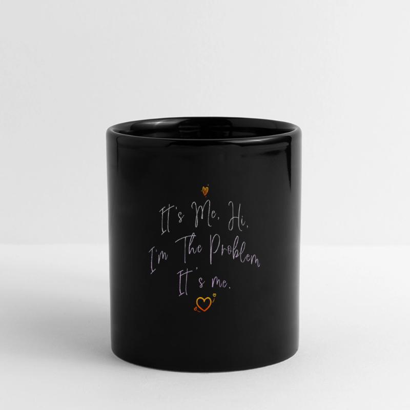 Ich bin's, hallo, ich bin das Problem Panorama-Tasse farbig