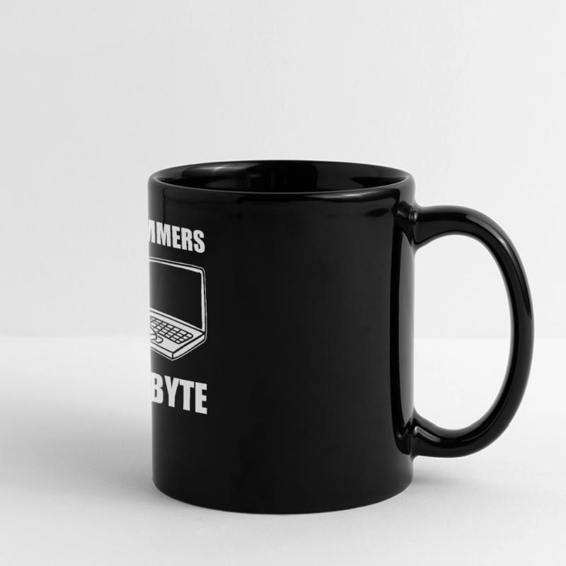 Lustige Computerprogrammierer Softwareentwickler Panorama-Tasse farbig