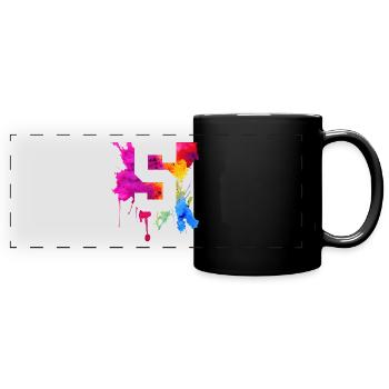 5 YEARS 5TH BIRTHDAY - Full Colour Panoramic Mug - black - Front