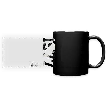 LIMITED EDITION 1977 49TH BIRTHDAY - Full Colour Panoramic Mug - black - Front