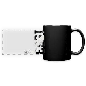 LIMITED EDITION 1963 63. GEBURTSTAG - Panorama-Tasse farbig - Schwarz - Vorne