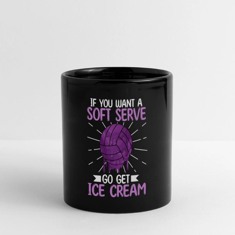 Wenn Sie eine Softportion wollen, besorgen Sie sich Eis Panorama-Tasse farbig