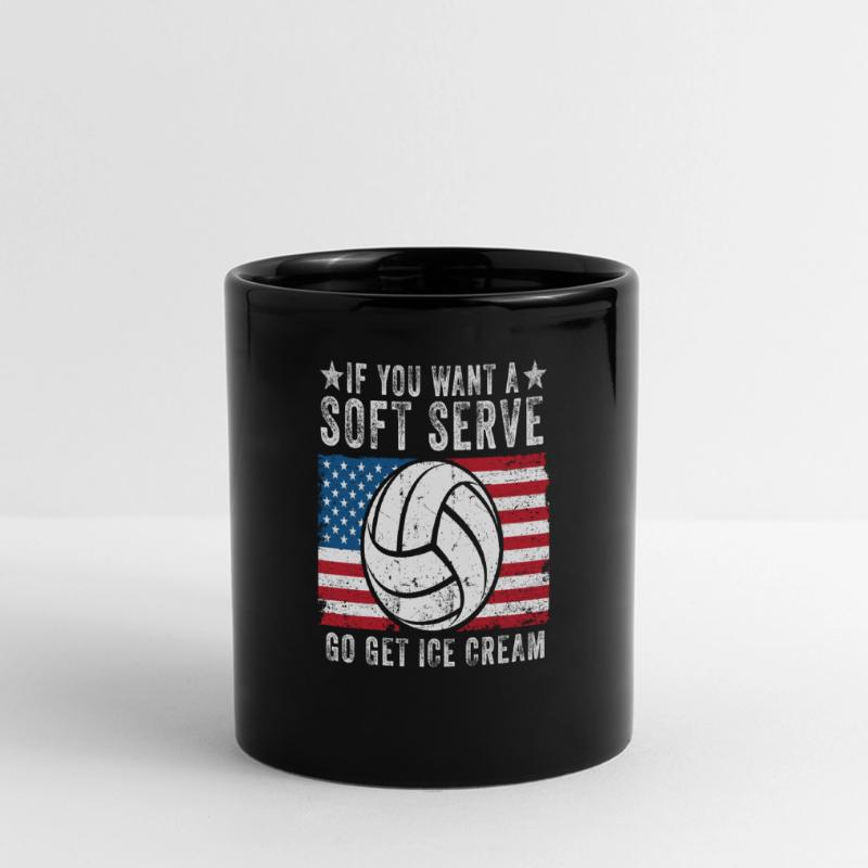Wenn Sie eine Softportion wollen, besorgen Sie sich Eis Panorama-Tasse farbig