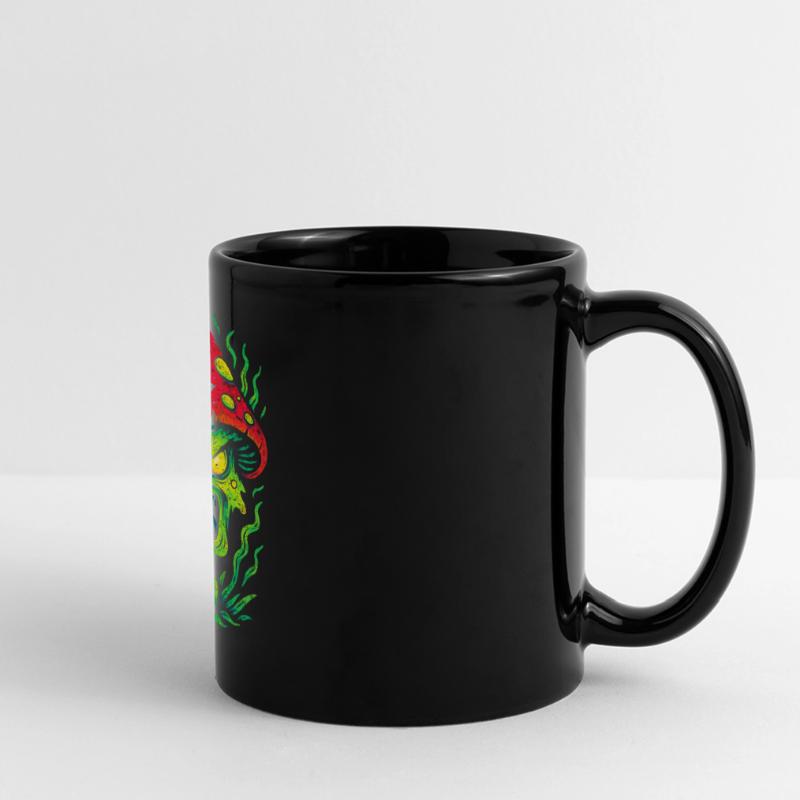 Psycho Toadstool with Third Eye Full Colour Panoramic Mug