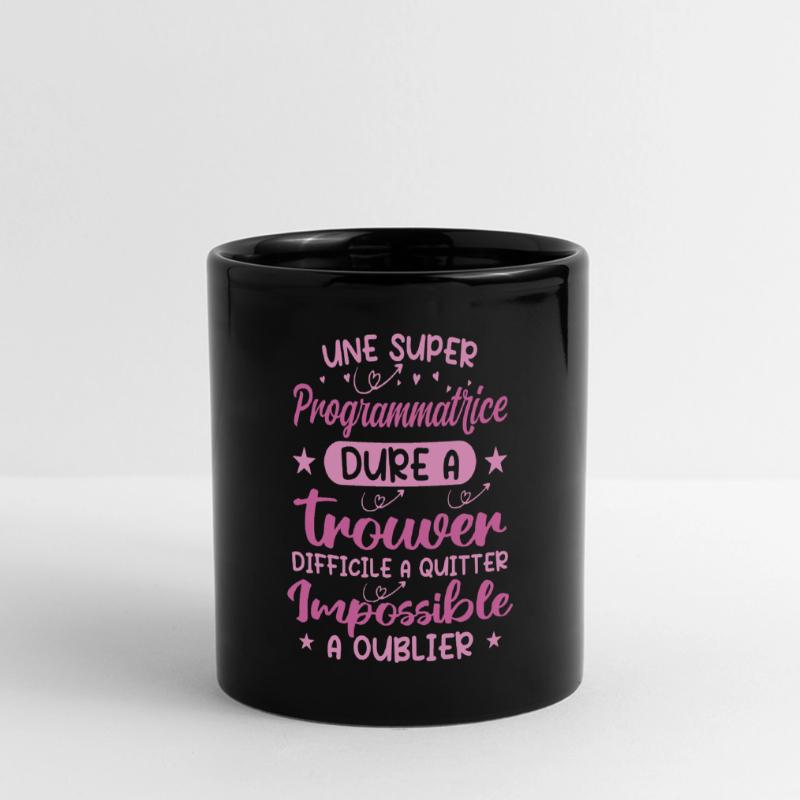 Une Super Programmatrice - Cadeau programmatrice Mug panoramique uni