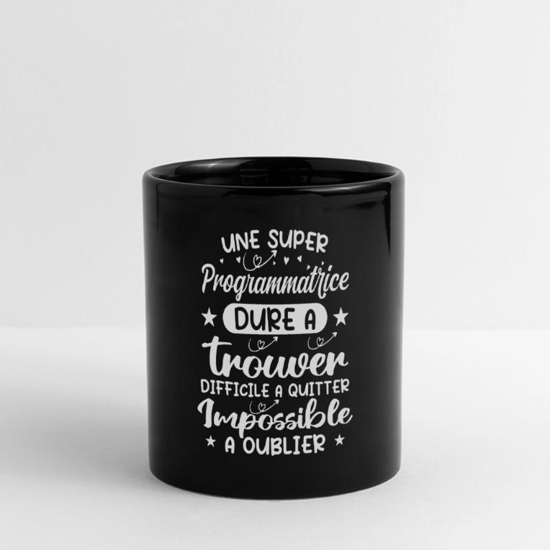 Une Super Programmatrice - Cadeau programmatrice Mug panoramique uni