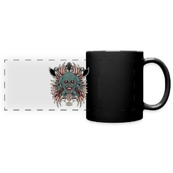 zombies - Full Colour Panoramic Mug - black - Front