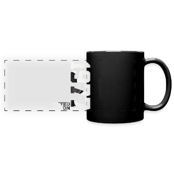 LIMITED EDITION 1977 49TH BIRTHDAY - Full Colour Panoramic Mug - black - Front