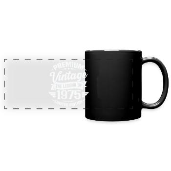 Vintage 1975 Limited Edition - Full Colour Panoramic Mug - black - Front