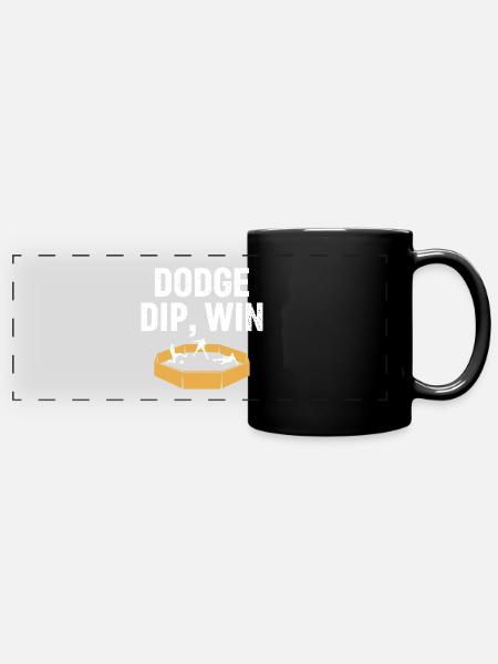 Dip Win Gaga Ball Master - Panorama-Tasse farbig - Schwarz