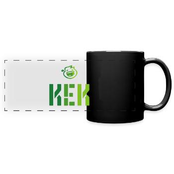 Kek2 - Full Colour Panoramic Mug - black - Front