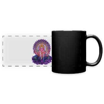 Ganesha 1 - Full Colour Panoramic Mug - black - Front