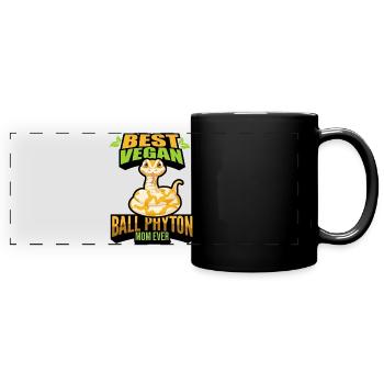 Snakes - Full Colour Panoramic Mug - black - Front