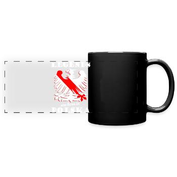The legends of Poland - Full Colour Panoramic Mug - black - Front