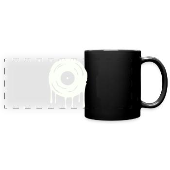 Record - Full Colour Panoramic Mug - black - Front