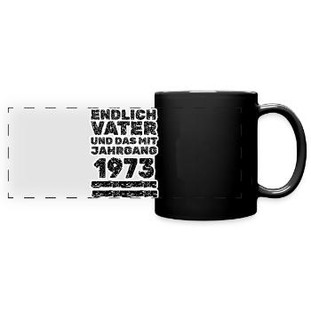 1973 - Full Colour Panoramic Mug - black - Front