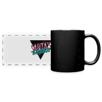 gift idea fairy tail jokes awkward - Full Colour Panoramic Mug - black - Front