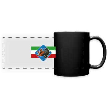 Faravahar Zoroastrianism Simurgh Persia - Full Colour Panoramic Mug - black - Front