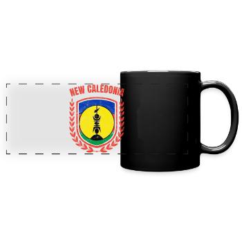 Nouvelle-Calédonie - Mug panoramique uni - noir - Devant