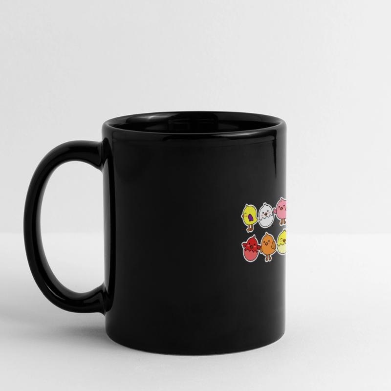 Pride Progress Flag Chick for Equality Mug panoramique uni