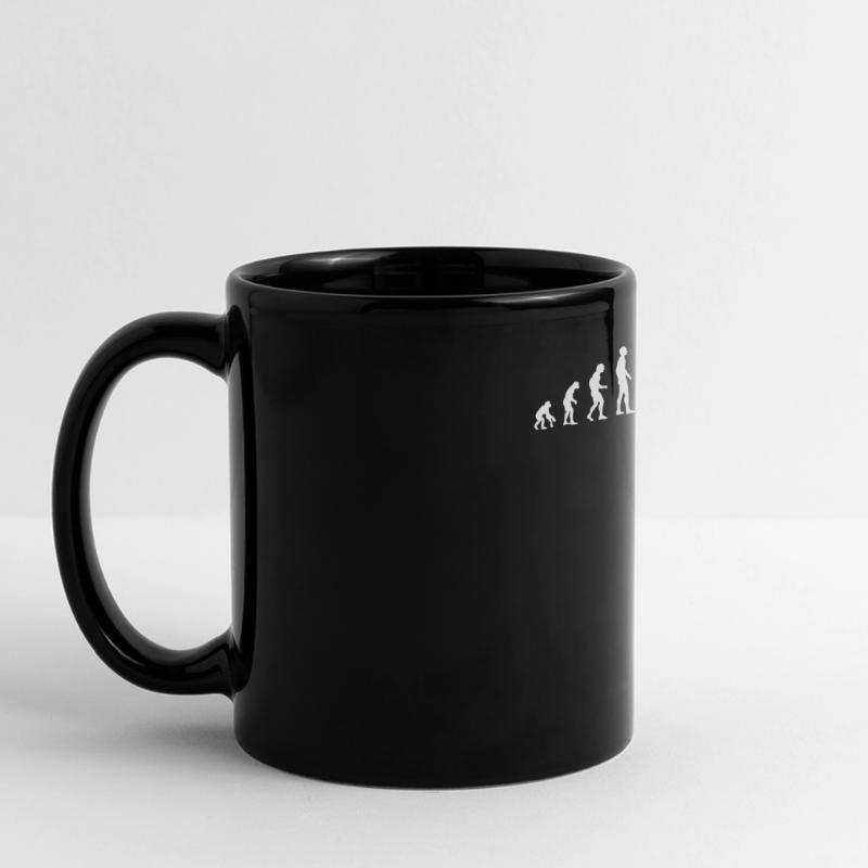 Rafting Evolution White Water Boating Gift Full Colour Panoramic Mug