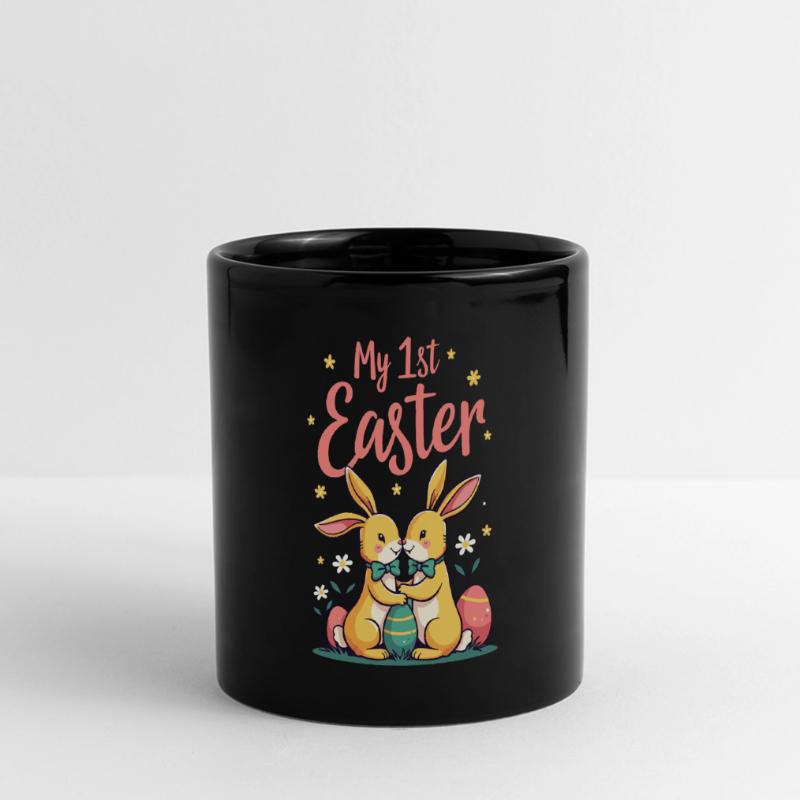 My 1ST Easter Sweet Easter Bunnies First Easter Full Colour Panoramic Mug
