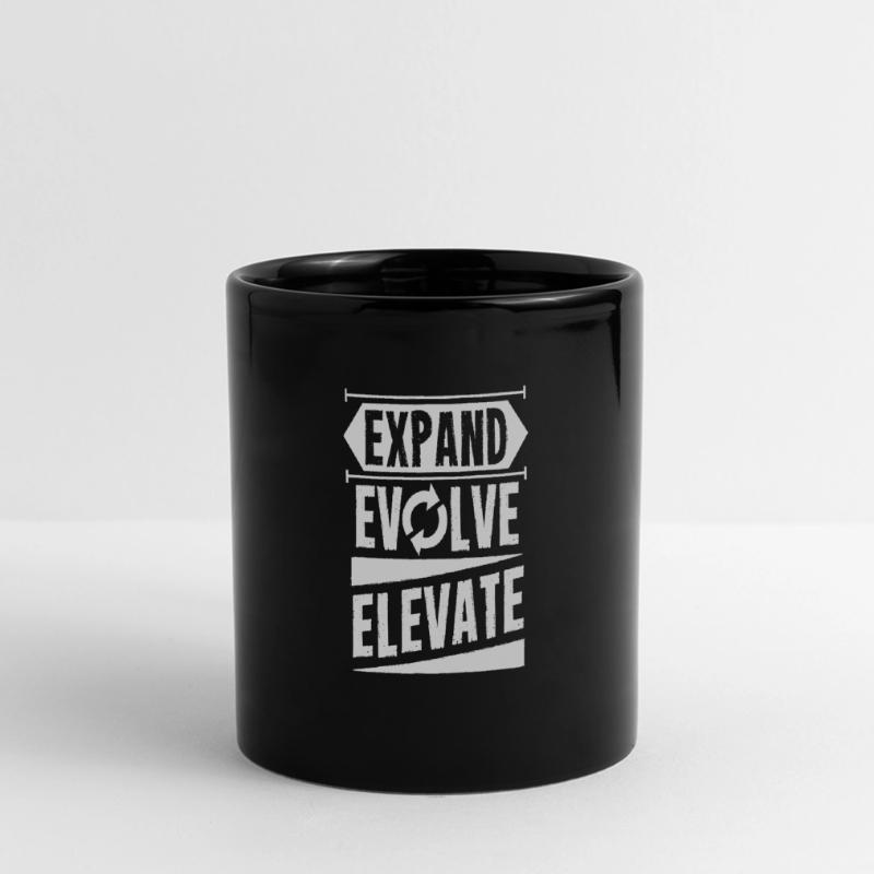 Expand - Evolve - Elevate Full Colour Panoramic Mug