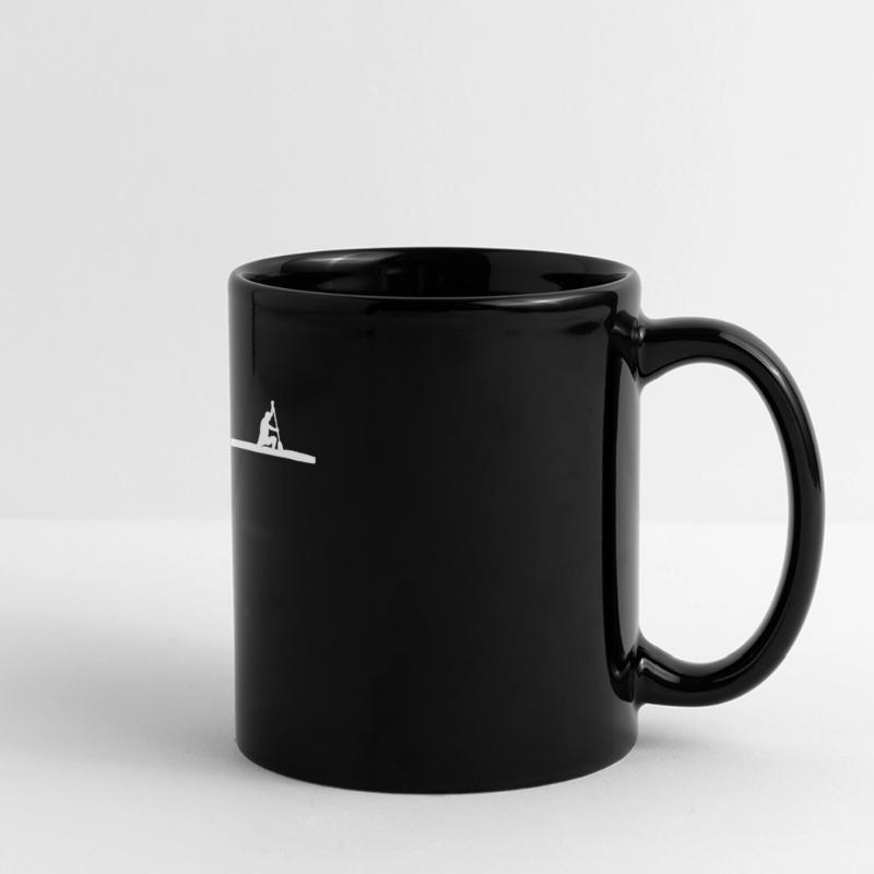 Kanadier Evolution Tshirt Geschenkideen Panorama-Tasse farbig