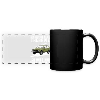 Thérapie Lada Niva 4x4 Tout-Terrain Véhicule Tout-Terrain - Mug panoramique uni - noir - Devant