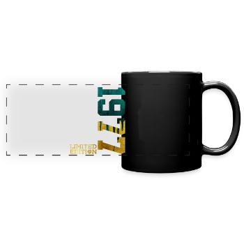 49TH BIRTHDAY LIMITED EDITION 1977 - Full Colour Panoramic Mug - black - Front