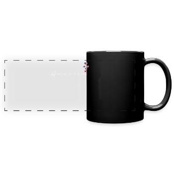 America - Full Colour Panoramic Mug - black - Front